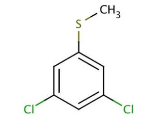 3,5-Dichlorothioanisole (CAS 68121-46-0) - chemical structure image