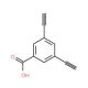 3,5-Diethynyl-benzoic acid (CAS 883106-26-1) - chemical structure image