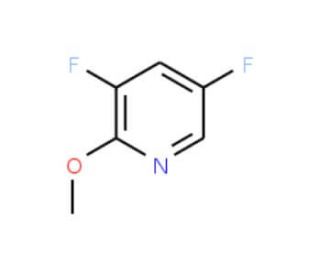 3,5-Difluoro-2-methoxypyridine (CAS 1171918-06-1) - chemical structure image