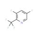 3,5-Difluoro-2-(trifluoromethyl)pyridine - chemical structure image