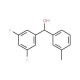 3,5-Difluoro-3′-methylbenzhydrol - chemical structure image