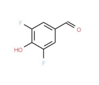 3,5-Difluoro-4-hydroxybenzaldehyde (CAS 118276-06-5) - chemical structure image