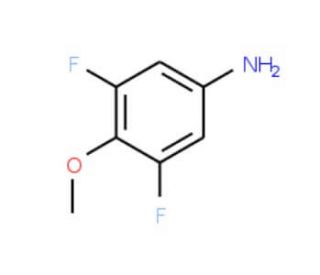 3,5-Difluoro-4-methoxyaniline (CAS 363-47-3) - chemical structure image