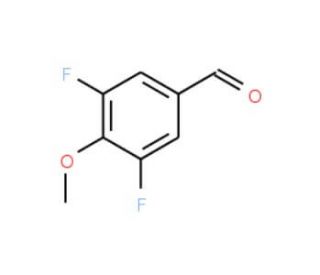 3,5-Difluoro-4-methoxybenzaldehyde (CAS 654-11-5) - chemical structure image