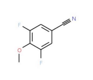 3,5-Difluoro-4-methoxybenzonitrile (CAS 104197-15-1) - chemical structure image