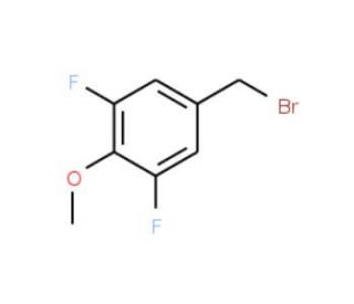 3,5-Difluoro-4-methoxybenzyl bromide (CAS 706786-42-7) - chemical structure image