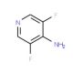 3,5-Difluoro-4-pyridinamine (CAS 159783-22-9) - chemical structure image