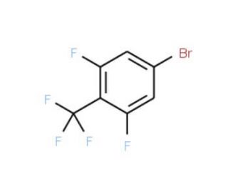 3,5-Difluoro-4-(trifluoromethyl)bromobenzene (CAS 156243-64-0) - chemical structure image