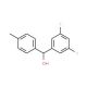 3,5-Difluoro-4′-methylbenzhydrol - chemical structure image