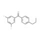 3,5-Difluoro-4′-n-propylbenzophenone (CAS 844885-12-7) - chemical structure image