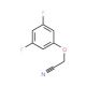 3,5-Difluoro-phenoxyacetonitrile - chemical structure image