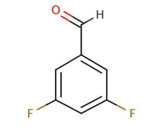 3,5-Difluorobenzaldehyde (CAS 32085-88-4) - chemical structure image
