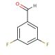 3,5-Difluorobenzaldehyde (CAS 32085-88-4) - chemical structure image