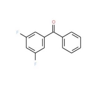3,5-Difluorobenzophenone (CAS 179113-89-4) - chemical structure image