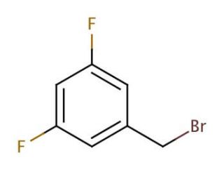 3,5-Difluorobenzyl bromide (CAS 141776-91-2) - chemical structure image