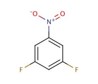 3,5-Difluoronitrobenzene (CAS 2265-94-3) - chemical structure image