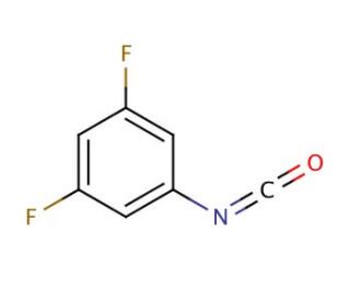 3,5-Difluorophenyl isocyanate (CAS 83594-83-6) - chemical structure image