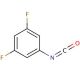 3,5-Difluorophenyl isocyanate (CAS 83594-83-6) - chemical structure image
