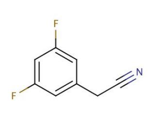 3,5-Difluorophenylacetonitrile (CAS 122376-76-5) - chemical structure image