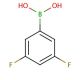 3,5-Difluorophenylboronic acid (CAS 156545-07-2) - chemical structure image