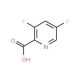 3,5-Difluoropyridine-2-carboxylic acid (CAS 745784-04-7) - chemical structure image