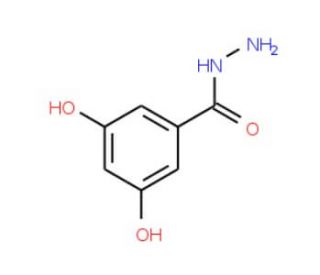 3,5-Dihydroxybenzhydrazide (CAS 7732-32-3) - chemical structure image