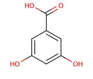 3,5-Dihydroxybenzoic acid (CAS 99-10-5) - chemical structure image