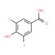 3,5-Diiodo-4-hydroxybenzoic acid (CAS 618-76-8) - chemical structure image