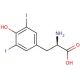 3,5-Diiodo-D-tyrosine (CAS 16711-71-0) - chemical structure image