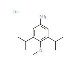 3,5-Diisopropyl-4-methoxy-phenylaminehydrochloride - chemical structure image