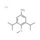 3,5-Diisopropyl-4-methoxy-phenylaminehydrochloride - chemical structure image
