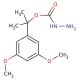 3,5-Dimethoxy-α,α-dimethylbenzyl carbazate (CAS 39508-00-4) - chemical structure image