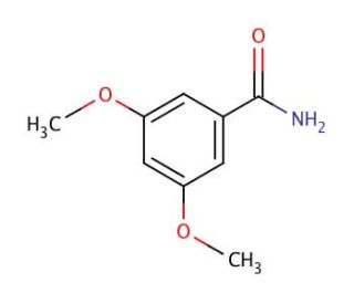 3,5-Dimethoxybenzamide (CAS 17213-58-0) - chemical structure image