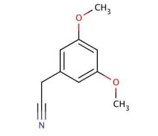 (3,5-Dimethoxyphenyl)acetonitrile (CAS 13388-75-5) - chemical structure image
