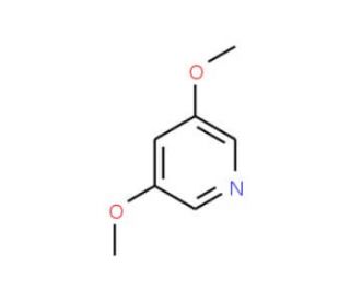 3,5-Dimethoxypyridine (CAS 18677-48-0) - chemical structure image