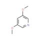3,5-Dimethoxypyridine (CAS 18677-48-0) - chemical structure image