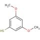 3,5-Dimethoxythiophenol (CAS 19689-66-8) - chemical structure image