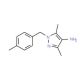 3,5-Dimethyl-1-(4-methylbenzyl)-1H-pyrazol-4-amine (CAS 514816-02-5) - chemical structure image