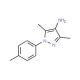 3,5-dimethyl-1-(4-methylphenyl)-1H-pyrazol-4-amine - chemical structure image