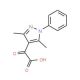 (3,5-dimethyl-1-phenyl-1H-pyrazol-4-yl)(oxo)acetic acid - chemical structure image
