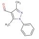 3,5-Dimethyl-1-phenyl-1H-pyrazole-4-carbaldehyde (CAS 22042-79-1) - chemical structure image