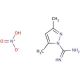 3,5-Dimethyl-1-pyrazolylformamidinium nitrate (CAS 38184-47-3) - chemical structure image