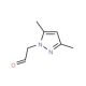 (3,5-Dimethyl-1H-pyrazol-1-yl)acetaldehyde - chemical structure image