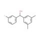 3,5-Dimethyl-3′-fluorobenzhydrol (CAS 844683-69-8) - chemical structure image