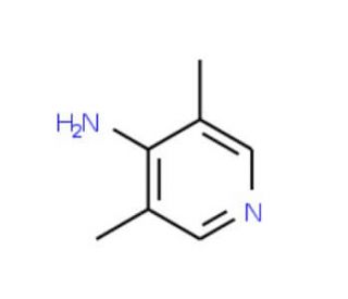 3.5-Dimethyl-4-aminopyridine (CAS 43078-60-0) - chemical structure image