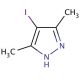 3,5-Dimethyl-4-iodo-1H-pyrazole (CAS 2033-45-6) - chemical structure image