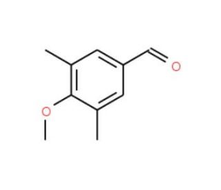 3,5-Dimethyl-4-methoxybenzaldehyde (CAS 39250-90-3) - chemical structure image