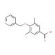 3,5-dimethyl-4-(pyridin-3-ylmethoxy)benzoic acid - chemical structure image