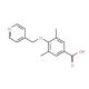 3,5-dimethyl-4-(pyridin-4-ylmethoxy)benzoic acid - chemical structure image