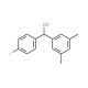 3,5-Dimethyl-4′-fluorobenzhydrol (CAS 844856-33-3) - chemical structure image